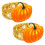 2Pcs Durable Metal Pumpkin Curtain Holders Decorative Drapery Tiebacks 7