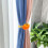2Pcs Durable Metal Pumpkin Curtain Holders Decorative Drapery Tiebacks 10