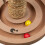 Arranhador para gatos com corda de brinquedo e tábua 5
