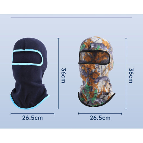 Ζεστή μάσκα σκι Balaclava με παχύρρευστη υφή για άνδρες και γυναίκες – Αντιανεμική 2