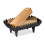 Fireplace Grate with Feet - Cast Iron, Even Heating 8