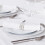 Serviettenringe 12er-Set - Metall, geometrisches Design 4