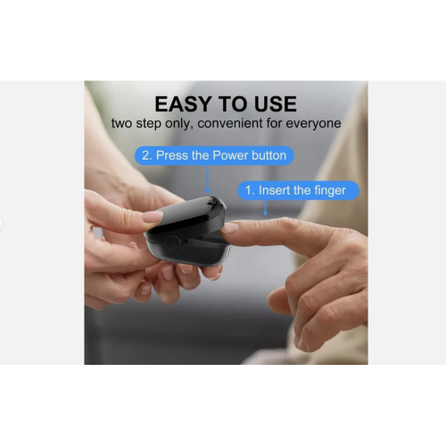 LED Fingertip Pulse Oximeter  Adults & Seniors 2