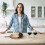 Acacia Wood Pizza Serving Board with Handle, Large 2