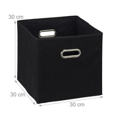Foldable Storage Baskets - Set of 4, Organiser Boxes 2
