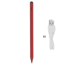 Active Stylus Compatible with Apple and Android, Capacitive Pencil with Super Fine Nib and Anti-Mistouch Function, Easy to Use Digital Stylus for