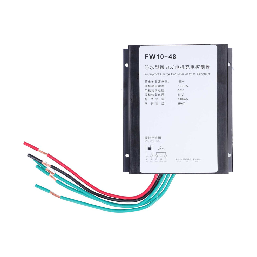 Wind Turbine Regulator12v24v Automatic Controller Ip67waterproof Wind Generator Charge Controller With Integrated Module Design Charge Battery 9370362702272