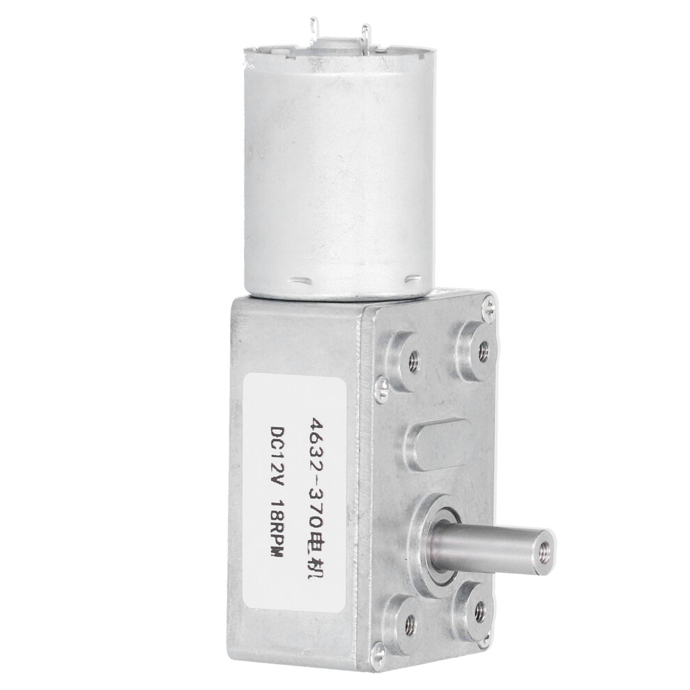 Low Noise Worm Geared Motor With Self Locking, Compact Size High Torque Output Gear Motor, Stable Performance Industrial Gear Reduction Motor 9191629210534