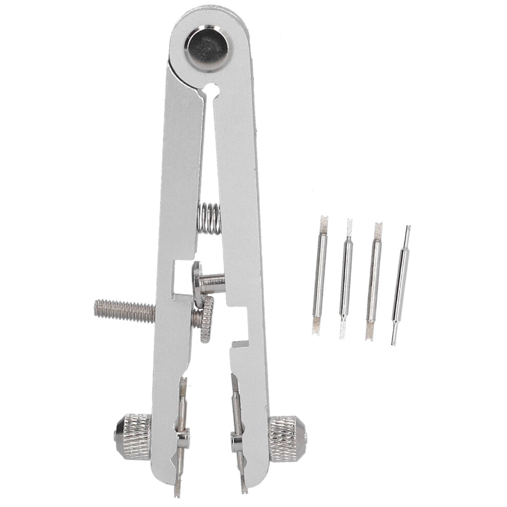 Aluminum Alloy Watch Spring Plier Tool Professional Watch Strap Remover Set Easy To Use Compact Size Spring Bar Adjustment Wrench For Watch 9370362702784