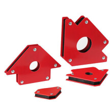 Dispositif de soudage, outil de soudage magnétique portable multiposition, finition émail rouge, pince magnétique haute résistance 45, 90,