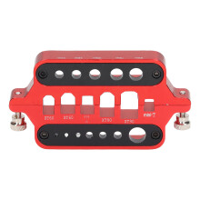 Tailles de connecteurs à broches disponibles Station de soudage en alliage d'aluminium Couche d'isolation thermique Usinage CNC de précision