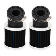 ATV Quad Dirt Pit Bike Air Filter Universal Fit, Replace50cc125cc Scooter High Performance Design Double Layer Filtration Tapered Style Increased