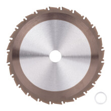 High Performance Wood Cutting Blade Carbide Tipped24Teeth Smooth And Burr Free Cut Surface Fast Cutting Long Lasting Durable (210mm)