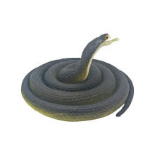 Garden Pest Deterrent Flexible Rubber Snake Practical Joke Gift Soft Rubber Toy Outdoor Garden Decoration Snake Costume Accessory Realistic Rubber