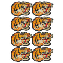 Versatile Iron On Patch Featuring Animal Motifs, Premium Embroidered Badge With Heat Seal Backing, Sew On Compatible For Clothing Repair And Decor,