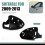 Car Left Rearview Mirror Frame Door Wing Mirror Holder for  Cruze 2009-2013 4