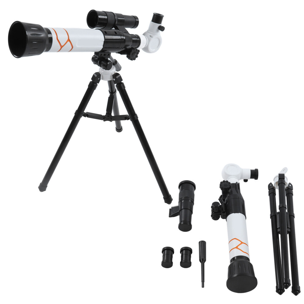 Quality Optics Kids Astronomy Telescope With Tripod, Finder Scope Portable Refractor Telescope For Beginners, High Transmission Coatings Educational 9180479391609