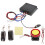 Vibration Triggered Alarm System With Remote Control Anti Theft Protection Engine Disable Function Touch Button Remote Work With Scooter Electric 1
