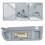 Left Passenger Side Sun Visors 83230-SNA-A01ZB for   2006-2011 Visor Assembly 5