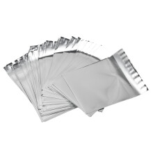 Durable Smell Proof Mylar Bags with Zipper Seal, Food Grade Resealable Foil Lined Aluminum Pouches for Storing Coffee Beans, Herbs, Candies,