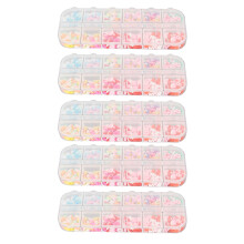 Adornos para uñas surtidos Joyería elegante para uñas Decoraciones de uñas DIY Adornos para uñas con purpurina Adornos para uñas de múltiples