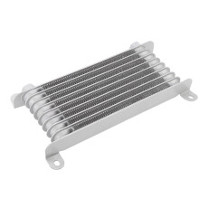 Engine Oil Cooler Aluminum Construction, Oil Cooling Radiator with High Performance Cool Engine Temperature Durable Construction for Motorbike ATV