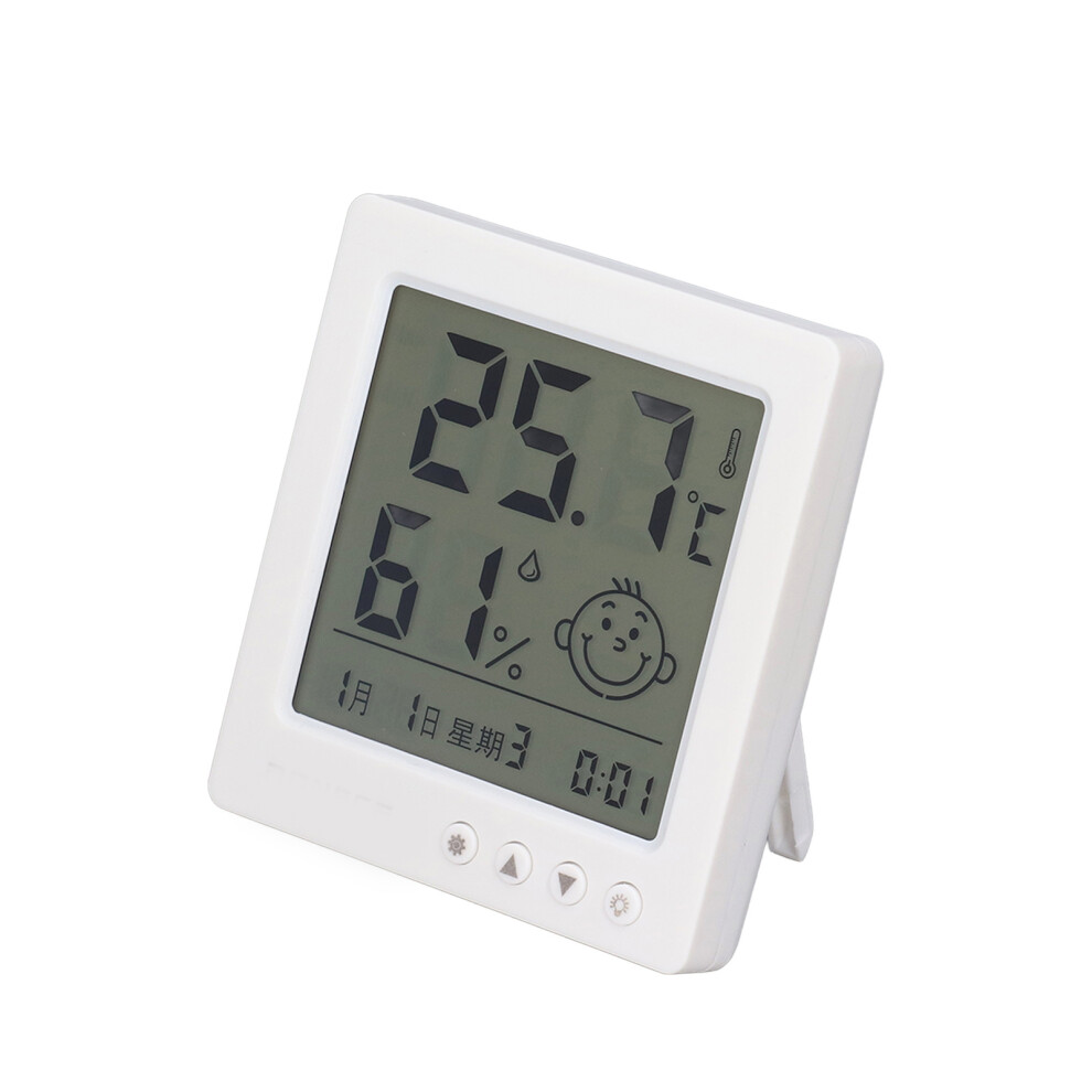 Thermo Hygrometer Indoor Temperature And Humidity Meter Digital Thermometers Hygrometer With LCD Display Air Quality Trackers High Accuracy /