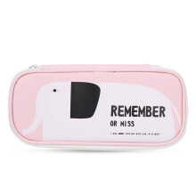 Lightweight Pencil Case With Zipper Durable Materials Secure Zipper Closure Large Capacity Internal Elastic Rings Stylish Compact Design For Students