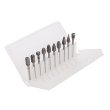 Die Grinder Bits Set With Assorted Shapes And Durable Heat Resistant Features For Metal Rust Removal Chamfering And Surface Preparation