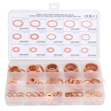 Thermal Conductivity Metric Sealing Washer Assortment Copper Sealing Washers Automotive And Marine Uses Electrical Conductivity High Voltage