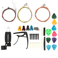 Ideal For Beginners And Performers Acoustic Guitar Strings Durable Anti Rust Light Tension Clear Beautiful Tone