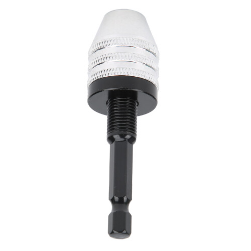 Universal Driver Keyless Drill Chuck Quick Change Adapter, Impact Driver Conversion Tool With1/4Inch Hex Shank, Adjustable Drill Conversion For