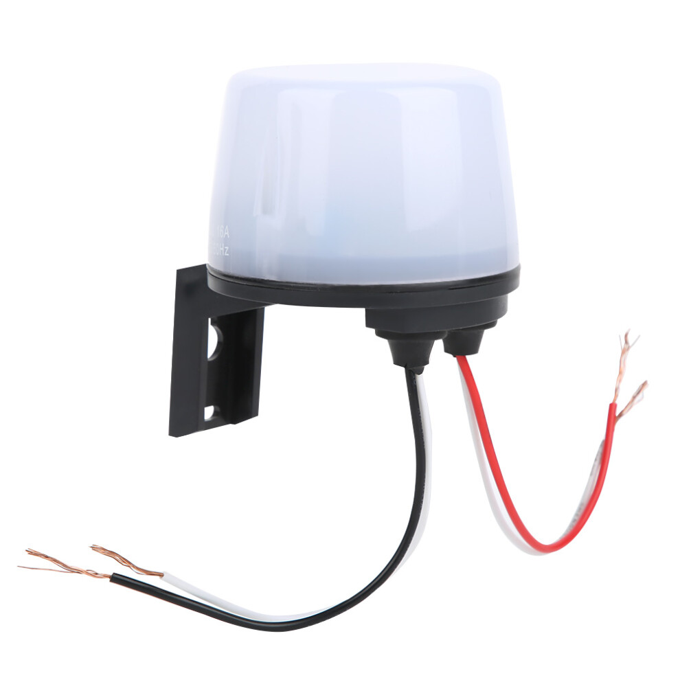 Rainproof Long Life Automatic Auto On Off Photocell Light Switch Adjustable Auto Photo Control Sensor With Sensitive Induction Widely Used For Energy 9370362902658