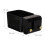 Black Adhesive Bathroom Cosmetics Organiser, 4 Compartments 3