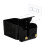 Black Adhesive Bathroom Cosmetics Organiser, 4 Compartments 5