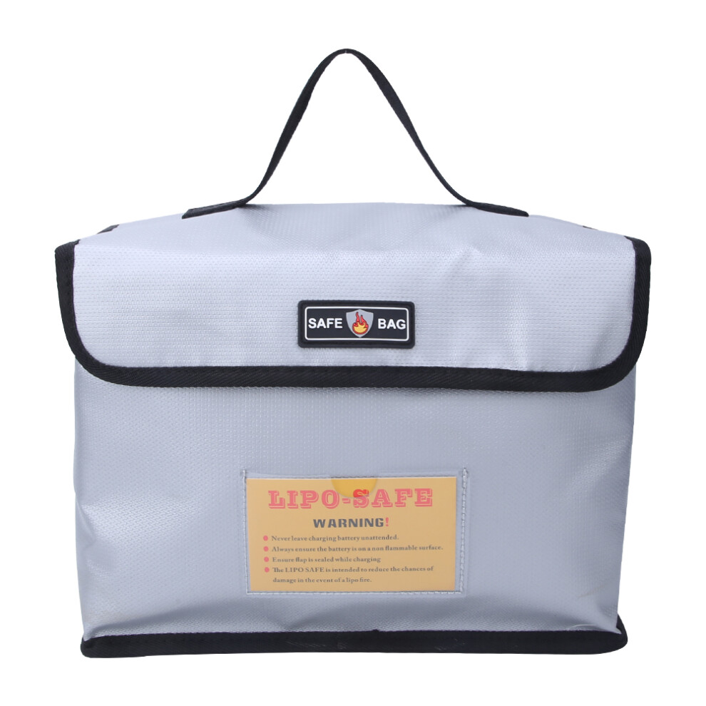Well Sealed Safety Bag With Fireproof Explosionproof Design Flame Retardant Coating Fire Resistant Fiberglass Lipo Battery Storage Case Durable 9014198266835