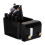 Black Adhesive Bathroom Cosmetics Organiser, 4 Compartments 7