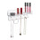 Selbstklebender Schmuck-Organizer mit Ablage und Haken 8