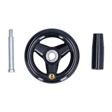 Rotary Hand Wheel For Grinders And Milling Machines Three Spoke Handle With Removable Design Effort Saving Durable Control Dial For Industrial