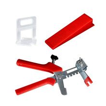 Disposable Tile Clips Tile Leveling Kit For Wall Floor That Prevents Slippage And Ensures Consistent Finish In Home Improvement