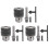 Versatile Use Drill Chuck Set With Manual Adjustments And Quick Change Technology Designed For Smooth Operation And Accurate Biting In Demanding 1