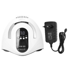 UV Nail Lamp with Dual Light Source Chips, Smart Infrared Sensor Nail Dryer for Gel Polish Featuring LCD Timer Display and Overheat Protection