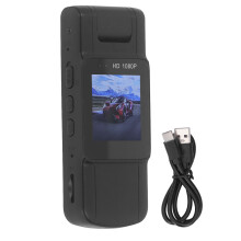Wearable Camcorder with Night Vision, 2K Video Recording Waterproof Body Camera Featuring180Rotatable Lens and Motion Detection, Long Battery Life