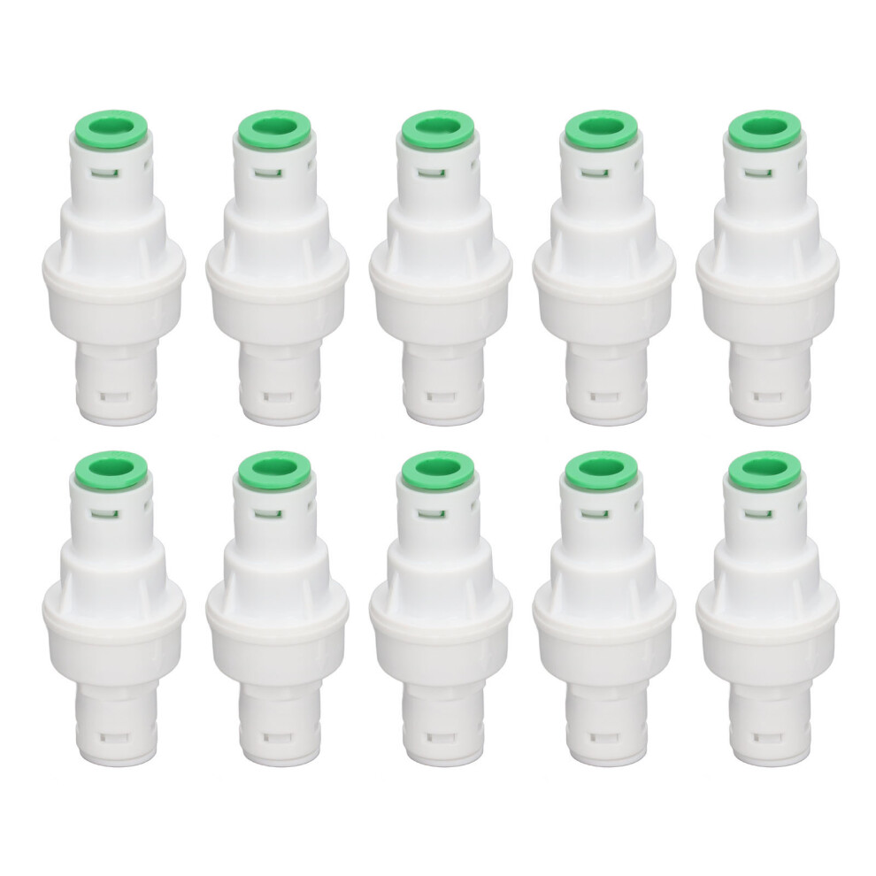 Leak Free Connections Pushfit Fitting For Ro Water Purification, G3/8Inline Check Valve Quick Connector With Quick Install And Wide Application 9191629207824