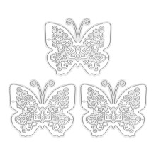 High Quality Thin Metal Butterfly Metal Die Cuts Card Making Supplies Reusable Die Cuts Smooth Surface Sturdy Metal Material For DIY Crafts