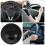 3Sets Black Iron Rubber Wheel Alignment Tool Base for Vehicle Steering 11