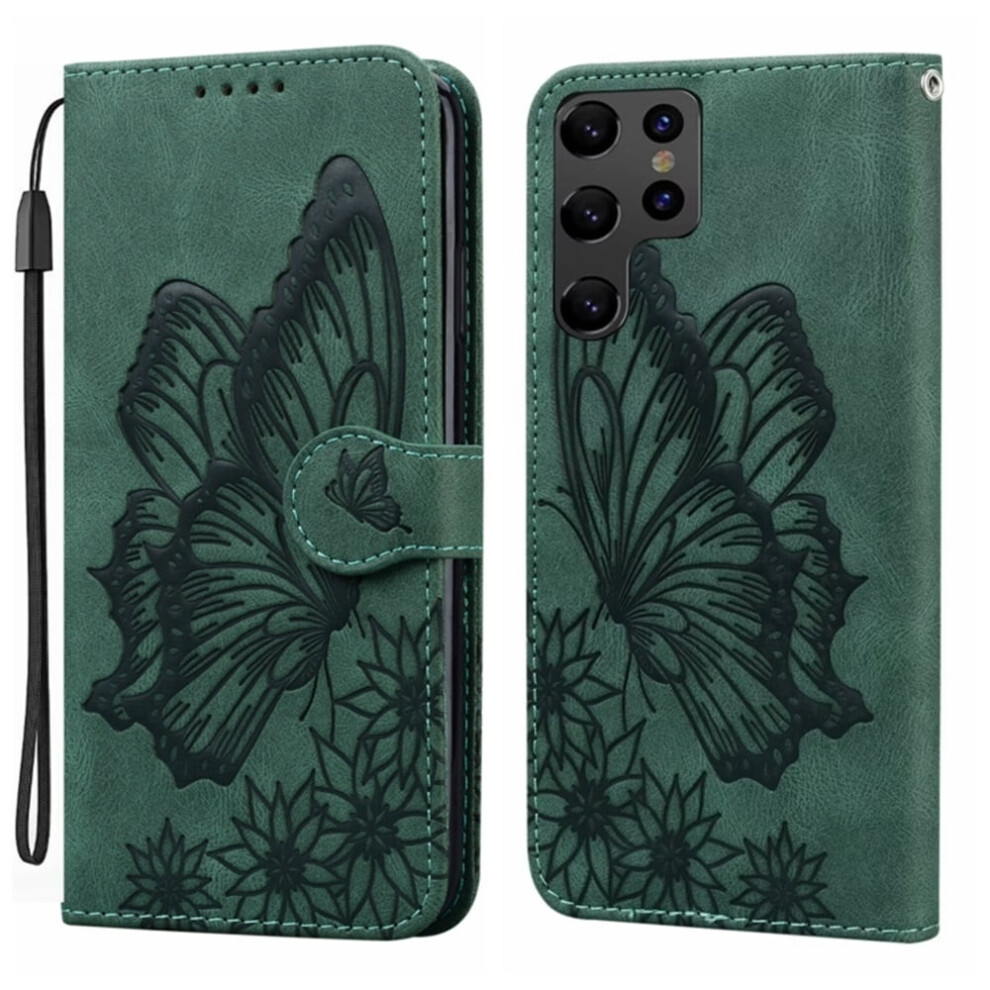 Pu Leather Flip Wallet Case For Samsung Galaxy S23 Ultra 5G 941196982667