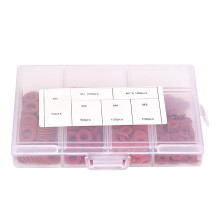 White Zinc Red Washer 500 Piece Pack