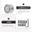 1Set Smooth Silver Steering Wheel Hub Spacer with Easy Install Design 7