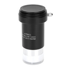 Telescope Accessories Barlow Lens, T Adapter Compatible M42Thread With No Additional Chromatic Aberration, Black Anodized Body Universal Connection